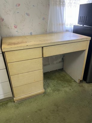 Vintage Solid Wood DIY Desk
