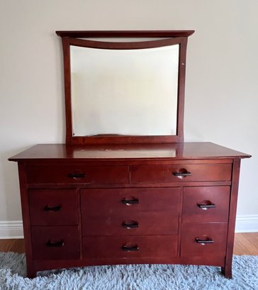 Large Dresser With Mirror (matches Guest Room Bed Set)