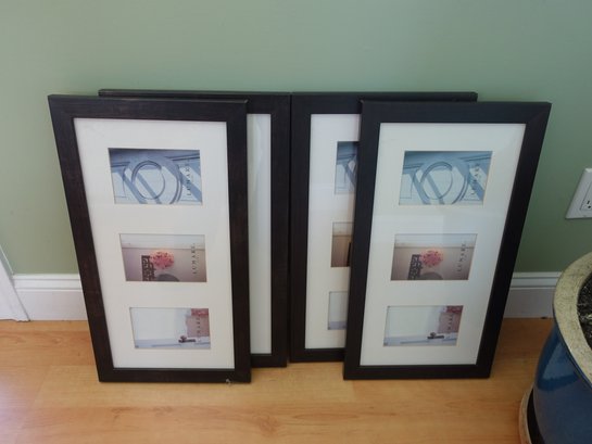 Four Matted Picture Frames, For Displaying Multiple Photos