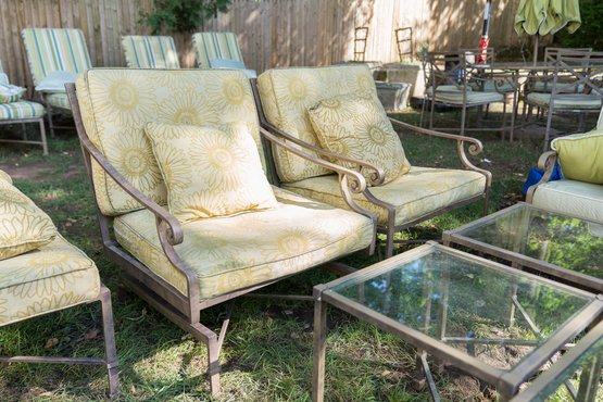 Brown Jordan Venetian Lounge Chair And Motion Lounge Chair Set- Retail $5,700 ( 2 Of 2 )