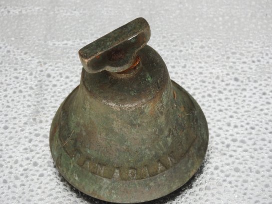 1880s Brass Canadian Port Bell