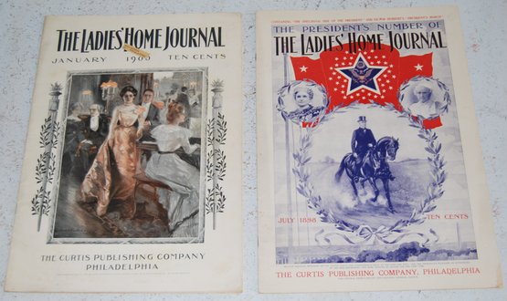 Two Issues Of The Ladies Home Journal.