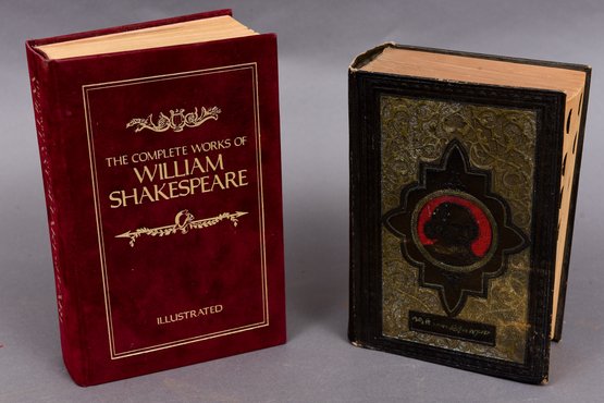 Set Of Two 'The Complete Works Of William Shakespeare' Books