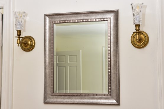 Beveled Glass Decorative Wall Mirror