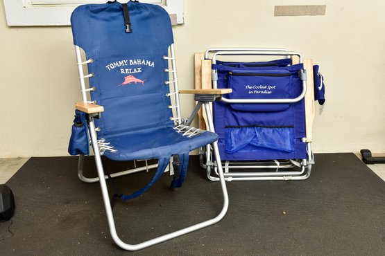 Set Of Three Tommy Bahama Beach Chairs