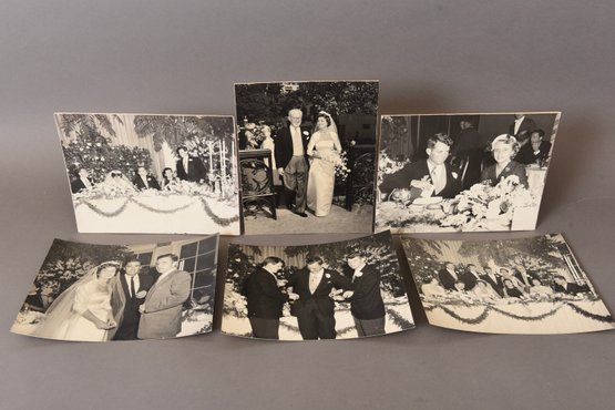 Set Of Six Lawford And Kennedy Original Photographs