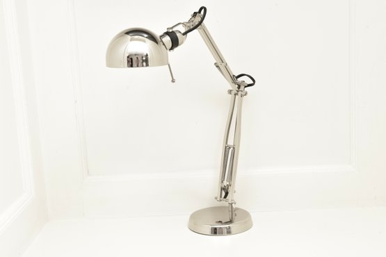 Ikea Forsa Nickel Plated Adjustable Desk Lamp