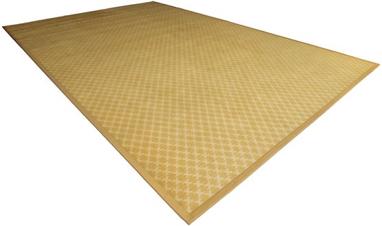Stark Everest Area Rug In Wheat With Linen Binding (RETAIL $4,298)