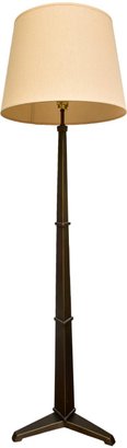 Crane Floor Lamp With Dark Natural Brass Finish (RETAIL $456)