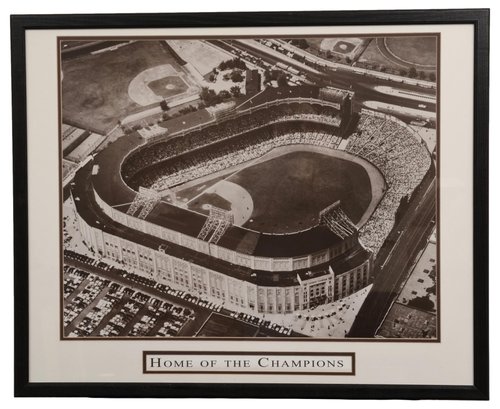 Home Of The Champions Yankee Stadium Framed Print