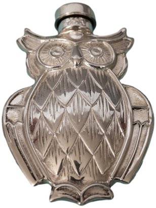 Tiffany & Co.  Sterling Silver Owl Perfume Bottle