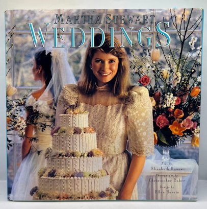 1987 Martha Stewart Weddings Coffee Table Book