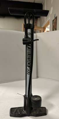 The Original Bell Air Attack 500  19 Inch Floor Bicycle Pump With Gauge                D1