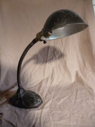 Vintage Gooseneck Desk Lamp Metal