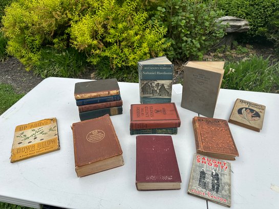 Collection Of Antique & Vintage Books