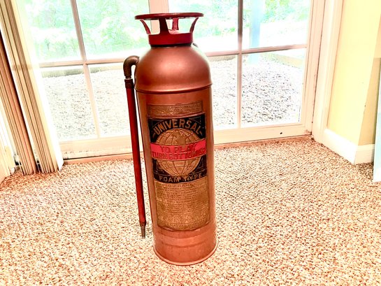 Antique American Fire Equipment Company 2.5 Gallon Hand Fire Extinguisher