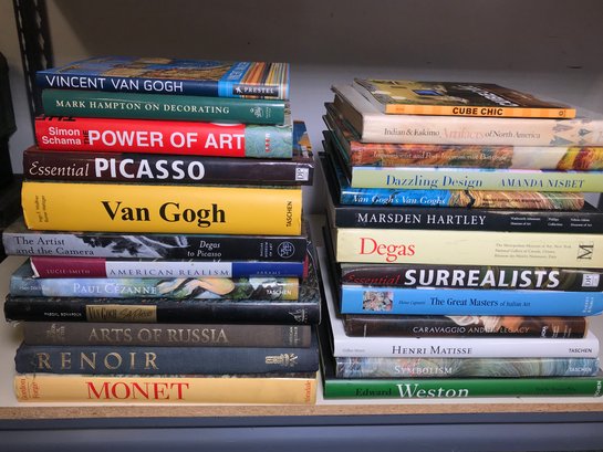Fantastic Lot Of Coffee / Cocktail Table Books - Art & Decorating - 25 Books - Would Be HUNDREDS Bought Retail