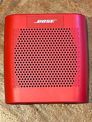Bose Soundlink Color Bluetooth Red Wireless Speaker