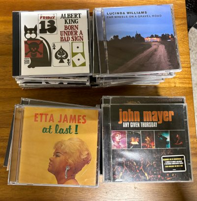 Large Lot Of CDs ~ More Than 30 ~ Billy Joel, Etta James, Michael Buble & More ~