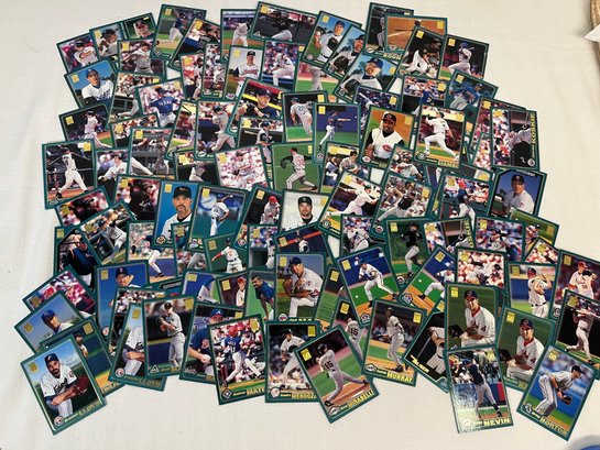 175 Lot Of 2001 Topps Baseball Cards - Organized By Alphabet