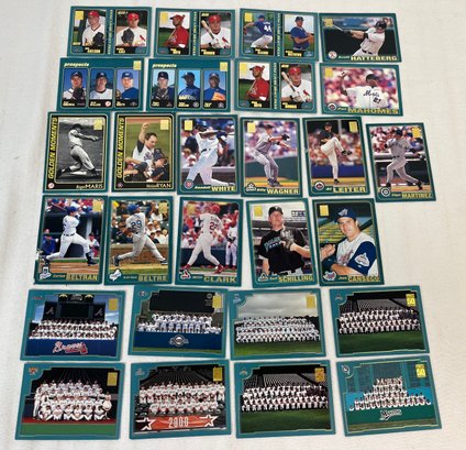 27pc Lot 2000-2001 Topps Baseball Cards - Golden Moments, Team Cards Plus
