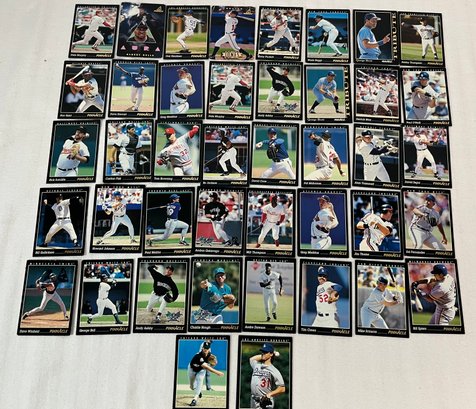 42 Card Lot Of 1993 Pinnacle Baseball Cards - Named Players
