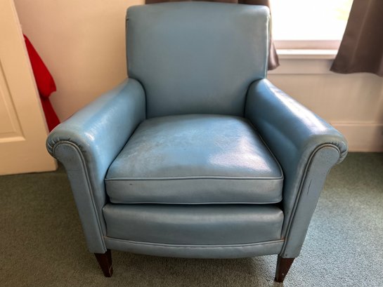 Blue Grey Armchair