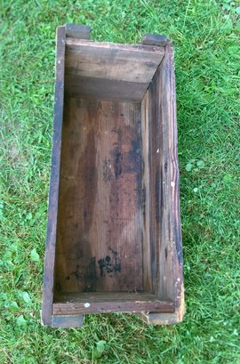 Old Wooden Box Man Made