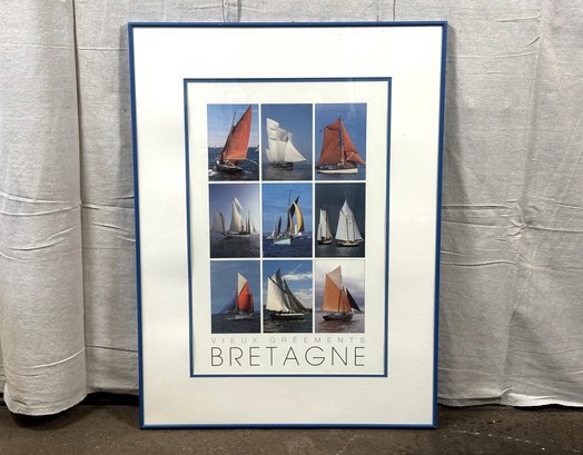 Art Photo Poster, Vieux Greements, Bretagne (Old Rigs, Brittany)
