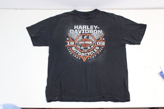 Harley Davidson T-shirt, Size XL