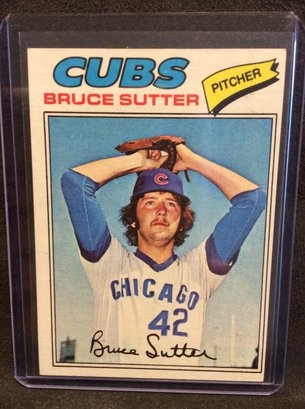 1977 Topps Bruce Sutter