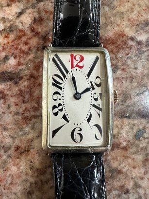 Antique Art Deco Men Or Womens 17 Jewel  Wristwatch