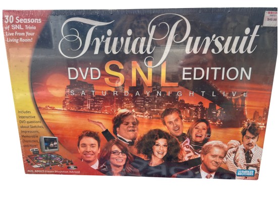 NIB! Trivial Pursuit SNL Edition