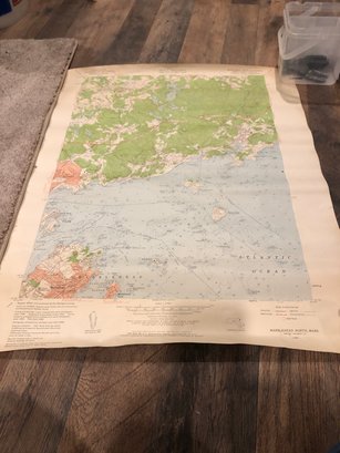 2 Maps North Shore - 1950s