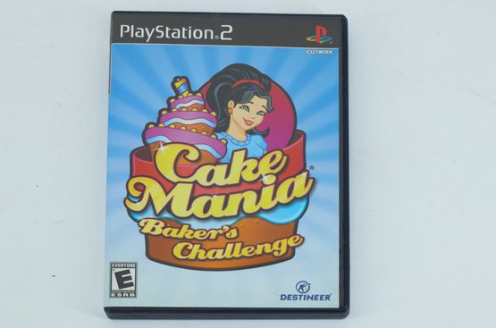 PlayStation 2 PS2 Game Cake Mania