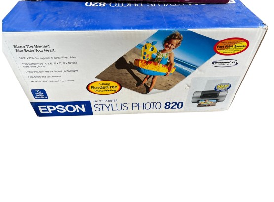 Epson Stylus Photo 820 Color Printer