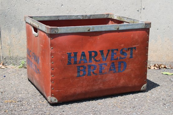 Vintage Harvest Bread Delivery Basket By Mac Leman Baking Co.