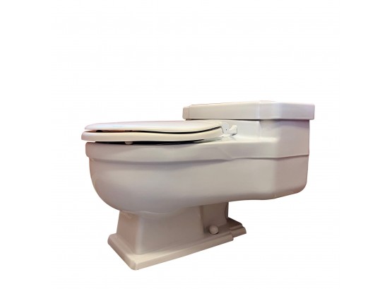 A 1950s 1 Piece Toilet By Case - Lower Level