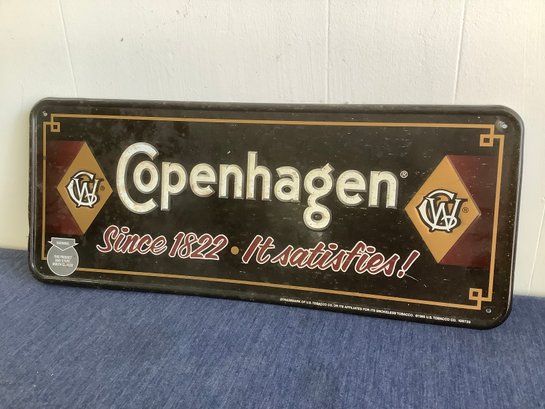 Copenhagen Tin Sign