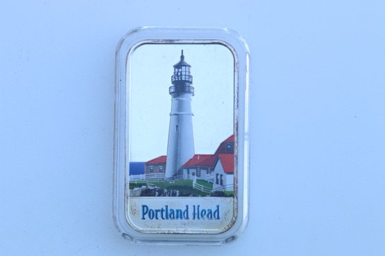 Portland Head Lighthouse .999 One Ounce Silver Bar