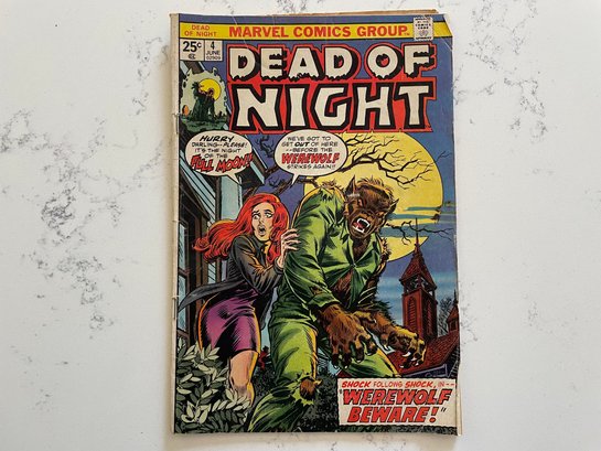 June 1974 Marvel Comic, Dead Of Night