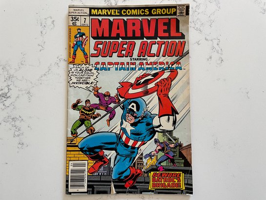 1978 Marvel Super Action Comic Starring Captain America