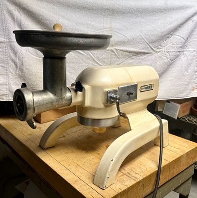 Hobart Commercial Meat Grinder With Attachments