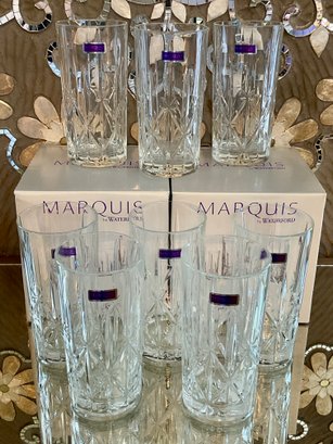 WATERFORD MARQUIS Sparkle Highball Glasses