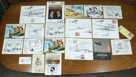 C.1978 First Day Covers Stamps Of Wright Brothers & Aviation Ephemera