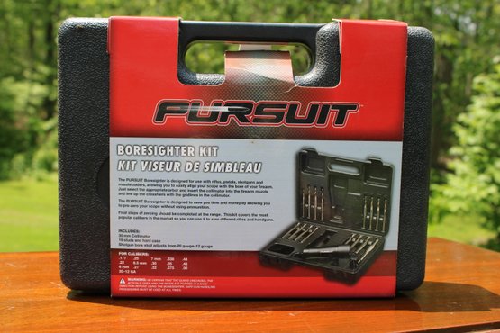 New Pursuit Boresighter Kit For Use With Rifles, Pistols, Shotguns & Muzzleloaders