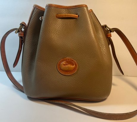 Dooney & Bourke All Weather Leather Drawstring Purse