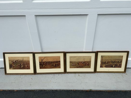 Four Horse Competition Themed Prints (d)