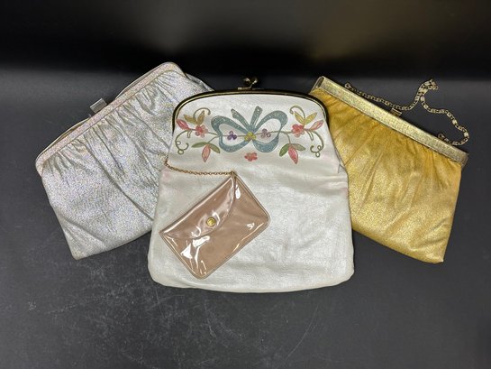 A Trio Of Vintage Handbags