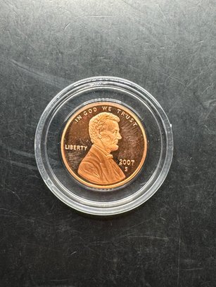 2007-S Uncirculated Proof Penny